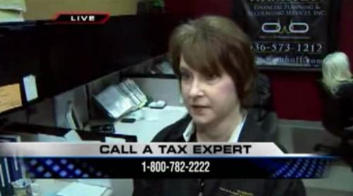 Fox 2 Call Tax Expert in 2012